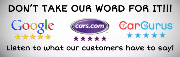 Don't Take Our Word For It!!! Listen to our Customers!